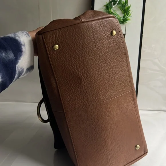 stunning SEQUOIA Paris  brown leather bag - Picture 6 of 13